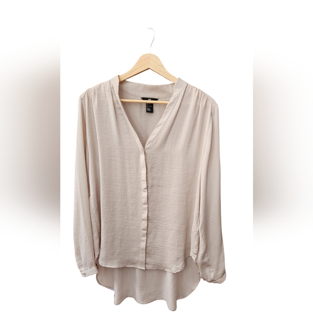 H&M silky blouse